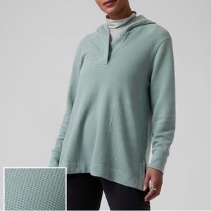 Athleta Coaster Luxe Waffle Hoodie size S
